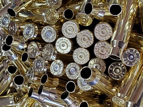 223556 Brass Shell Casings From Indoor Ranges Once Fired Brass Gun