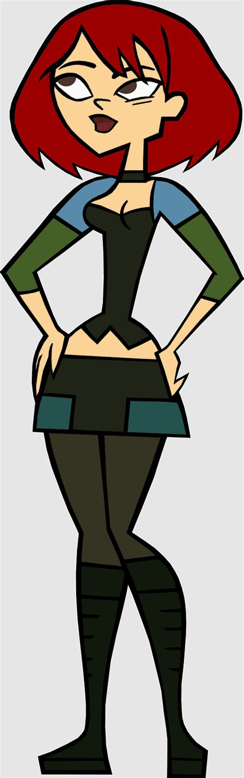 Zoey Total Drama Revenge Of The Island Gwen Stefani Tdi Gwen Total Drama Work Of Art