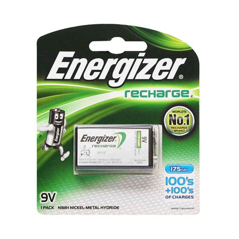 Buy Energizer Recharge Size 9v Battery 84v×1pc