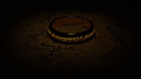 Wallpaper Of The One Ring Lotr