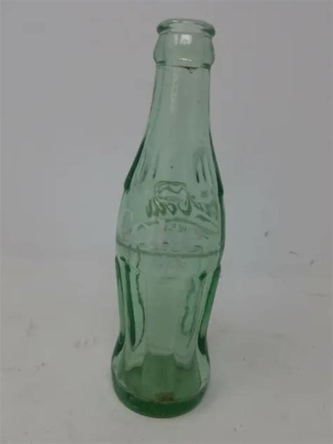 Vintage Green Glass Coke Coca Cola Soda Pop Bottle 6 12 Oz G 949