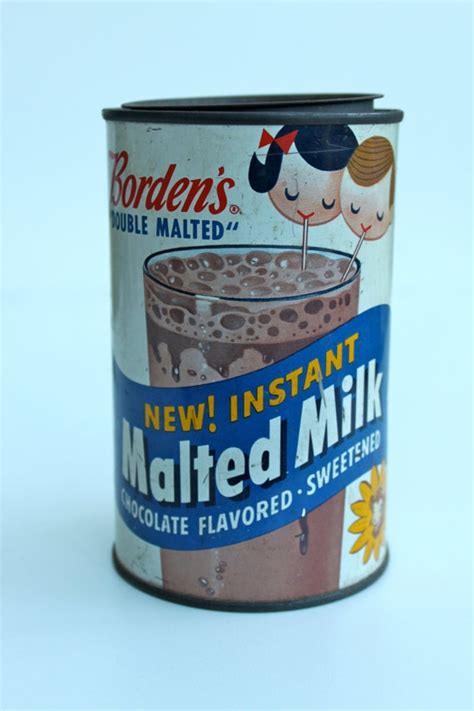 Vintage Malted Milk Tin Malted Milk Malt Vintage