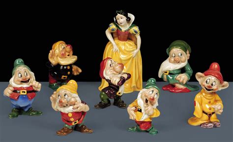 Filmic Light Snow White Archive Snow White Figurines By Zaccagnini