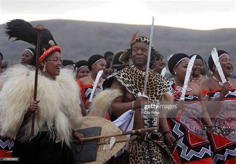 Queen Zola Mafu Of Swaziland And King Goodwill Zwelithini During