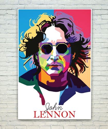 Posterskart John Lennon Brilliant Illustration Art Poster For Room 300