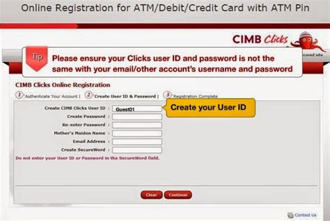 Now you can make bank transactions with cimb bank on your smartphone. Me and My life ♥: Cara Daftar CIMB Clicks