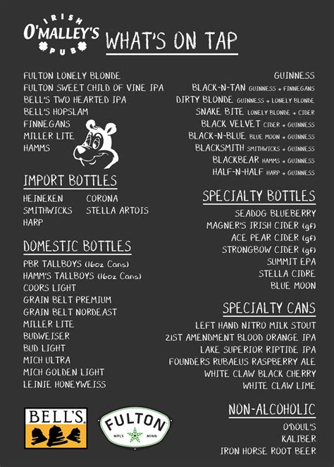 From there we hit on standards from the southwest and mexico: Bar Drinks Menu | Another Home Image Ideas