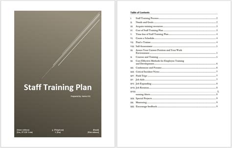 Performance tasks quarter 1 grade 6. Staff Training Plan Template - Word Templates for Free Download