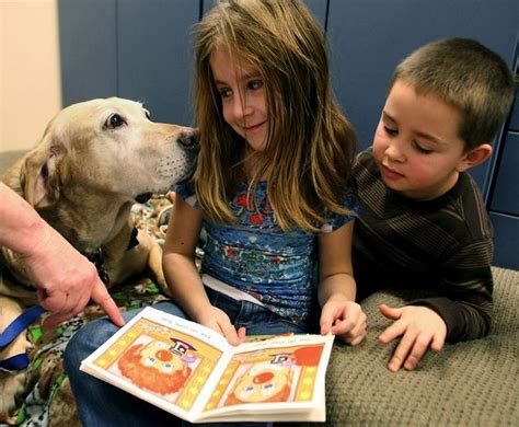 Reading Therapy Dogs