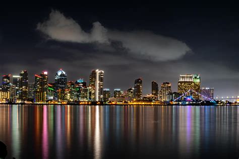 Downtown skyline of San Diego [OC] #city #cities #buildings #