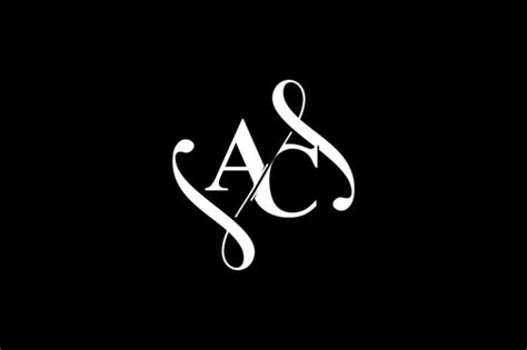 Ac Monogram Logo Design V6 Graphic By Greenlines Studios · Creative Fabrica
