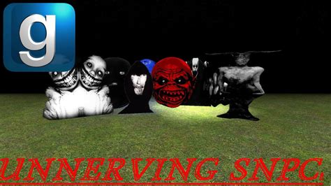 Gmod Mod Review Unnerving Snpcs Pack 1 Youtube