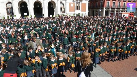 Colegios Safa Y Grial De Valladolid Se Unen Con Un Flashmob En La Plaza