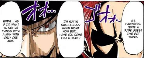 Future Events Will Mihawk Ever Taking Shanks Seriously Again Worstgen