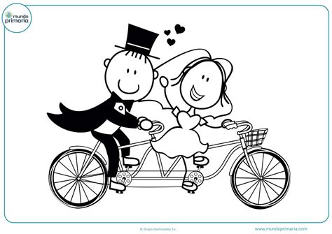 Dibujos De Boda Para Colorear Novios Novias Y Más