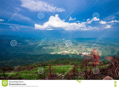 Scenery Hilltop Mountain Stock Photo Image Of Hill Moody 72859988