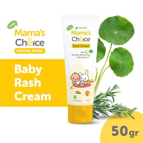 Jual Mamas Choice Baby Rash Cream 50 Gr Krim Penghilang Ruam Pada