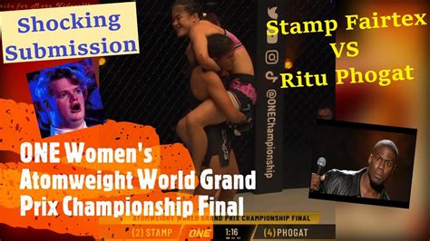 Stamp Fairtex Vs Ritu Phogat The One Women S Atomweight World Grand Prix Championship Final
