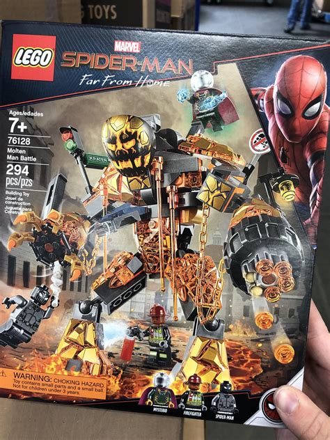 Spider Man Far From Home Lego Sets Are Starting To Arrive At Retailers