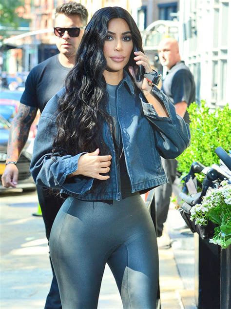 kim kardashian shocks in skin tight body suit that leaves little to imagination