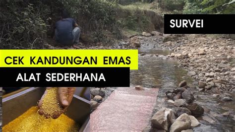 Tambang Emas Survey Lokasi Emas Semoga Dapat Youtube