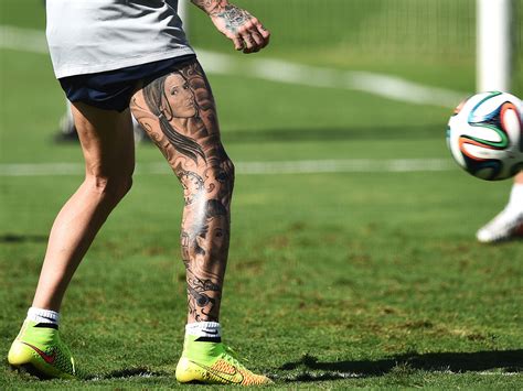 World Cup 2014 Mauricio Pinillas Crossbar Inspired Tattoo Was Bad
