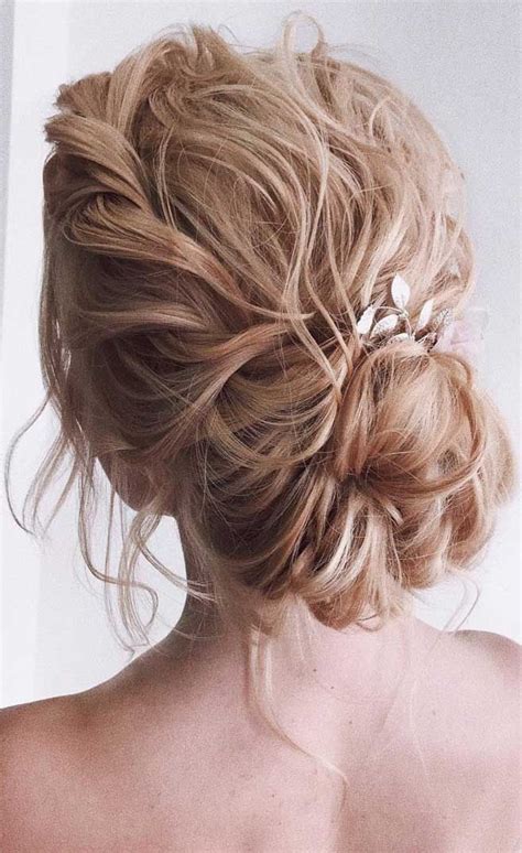 44 messy updo hairstyles the most romantic updo to get an elegant look messy wedding hair