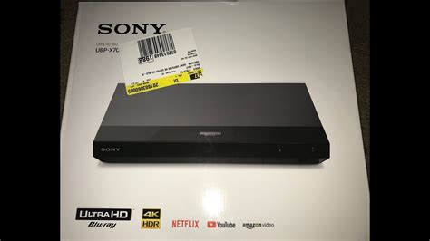 Sony Ubp X700 4k Ultra Hd Blu Ray Player With Dolby Vision And Hdr10