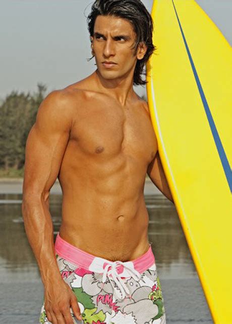 Hot Body Shirtless Indian Bollywood Model Actor Ranveer Singh