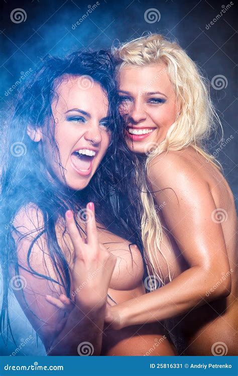 Lesbian Women In Erotic Foreplay Game Stock Image Image Of Friendship
