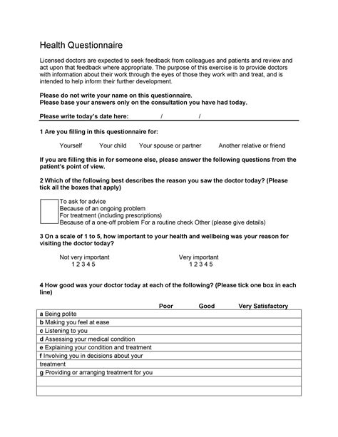 Page Of Questionnaire Hot Sex Picture