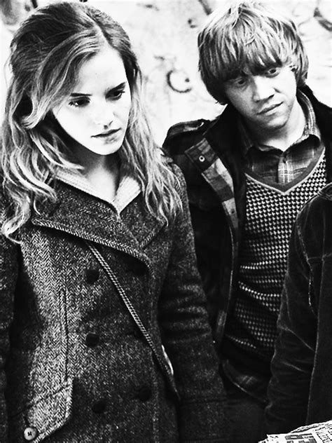 Ron And Hermione Deathly Hallows Part 1 Still By Dracoslittlebird On