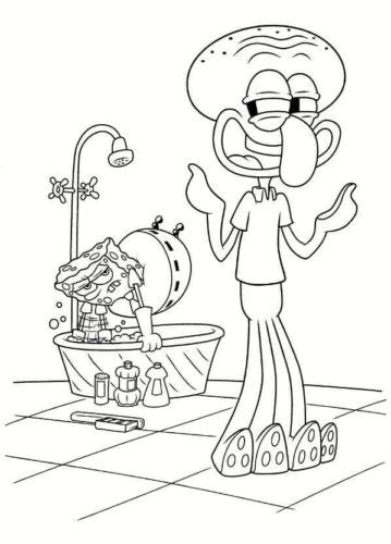 Here is spongebob squarepants with patrick on a coloring page. 30 Free SpongeBob SquarePants Coloring Pages Printable