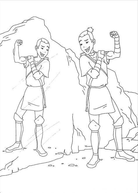 You can use our amazing online tool to color and edit the following avatar coloring pages. Avatar Coloring Pages
