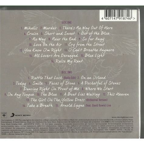 Pink Floyd Greatest Hits Best Songs Collection Music 2 Cd