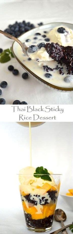 Thai Black Sticky Rice Dessert Recipe By The Woks Of Life Brownie