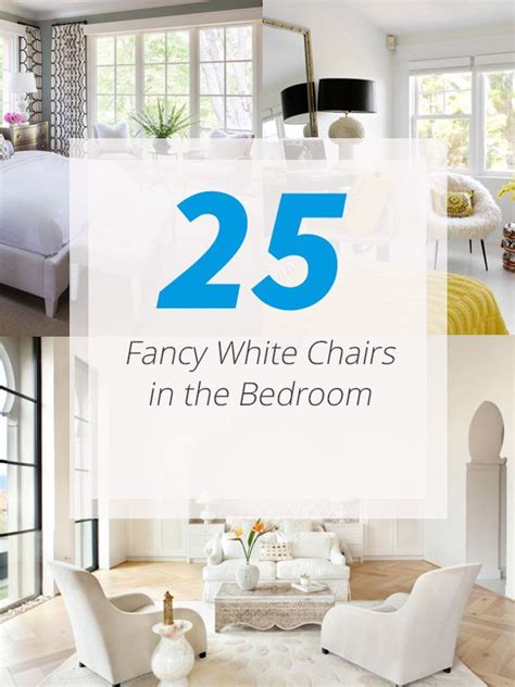 White Chairs Bedrooms White Chair Bedroom Design Comfortable Bedroom