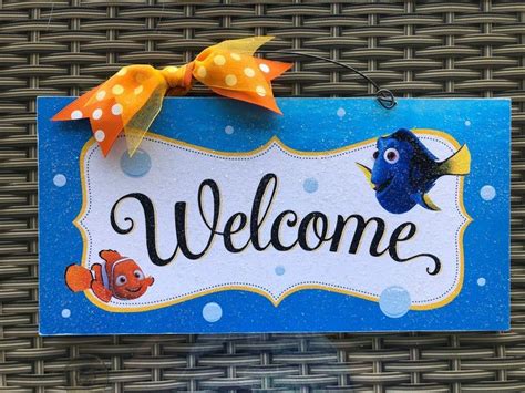 Excited To Share This Item From My Etsy Shop Finding Nemo Door Hanger
