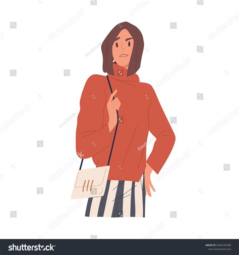 Arrogant Woman Negative Annoyed Confused Face Stock Vector Royalty Free 2004242588 Shutterstock