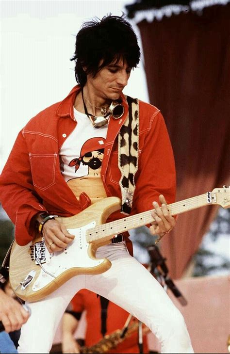 Ronnie Wood The Rolling Stones Rolling Stones Ron Woods Rolling