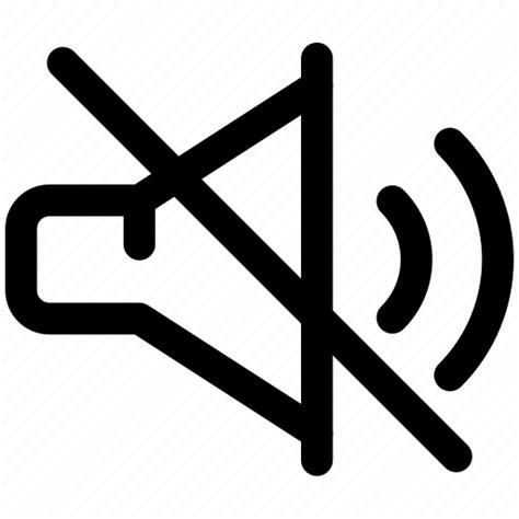 Mute Off Quiet Turn Off Speaker Volume Icon Download On Iconfinder