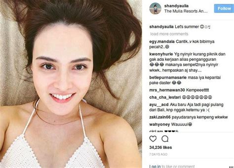 Shandy Aulia Seksi Berbikini Di Bali Foto 2