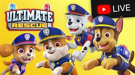🔴paw Patrol 247 Ultimate Rescue Episodes Kids Cartoons Paw
