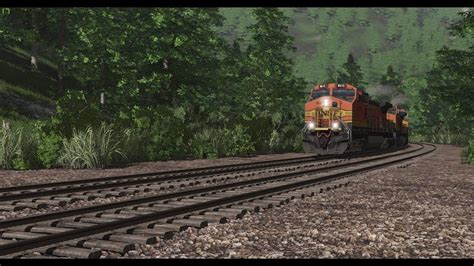 Trainz Railroad Simulator 2019 Bnsf Marias Pass Railfanning Youtube