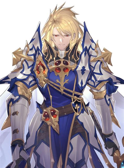 Safebooru 1boy Aglovale Granblue Fantasy Armor Belt Blonde Hair