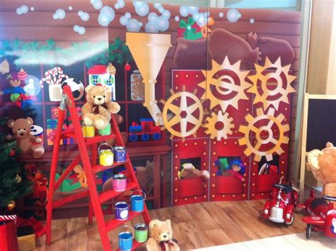Churches & homes are decorated. Les Enfants Christmas Parties | Office christmas ...