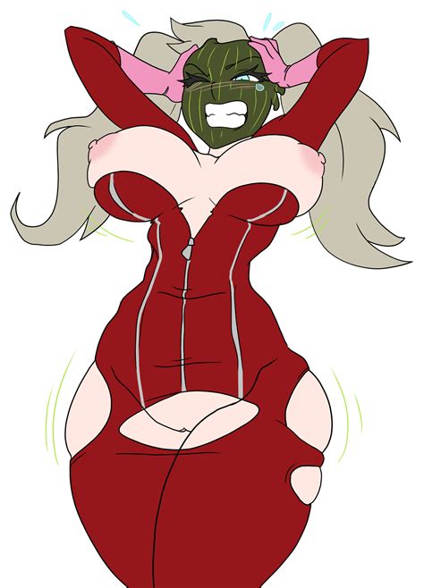 Rule 34 Angry Ann Takamaki Ass Expansion Blush Breast Expansion