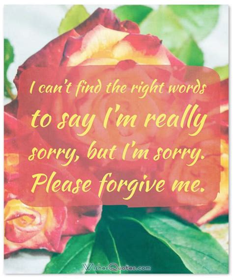 40 Ways To Say Youre Sorry 40 Sweet Apology Text Messages