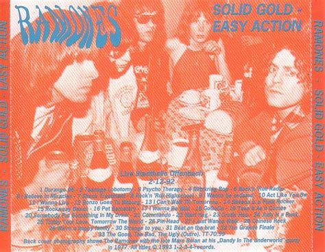 Ramones Solid Gold Easy Action 1cd Giginjapan