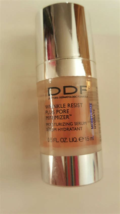 DDF Wrinkle Resist Plus Pore Minimizer Oz New Moisturizing Serum Minimize Pores Pore